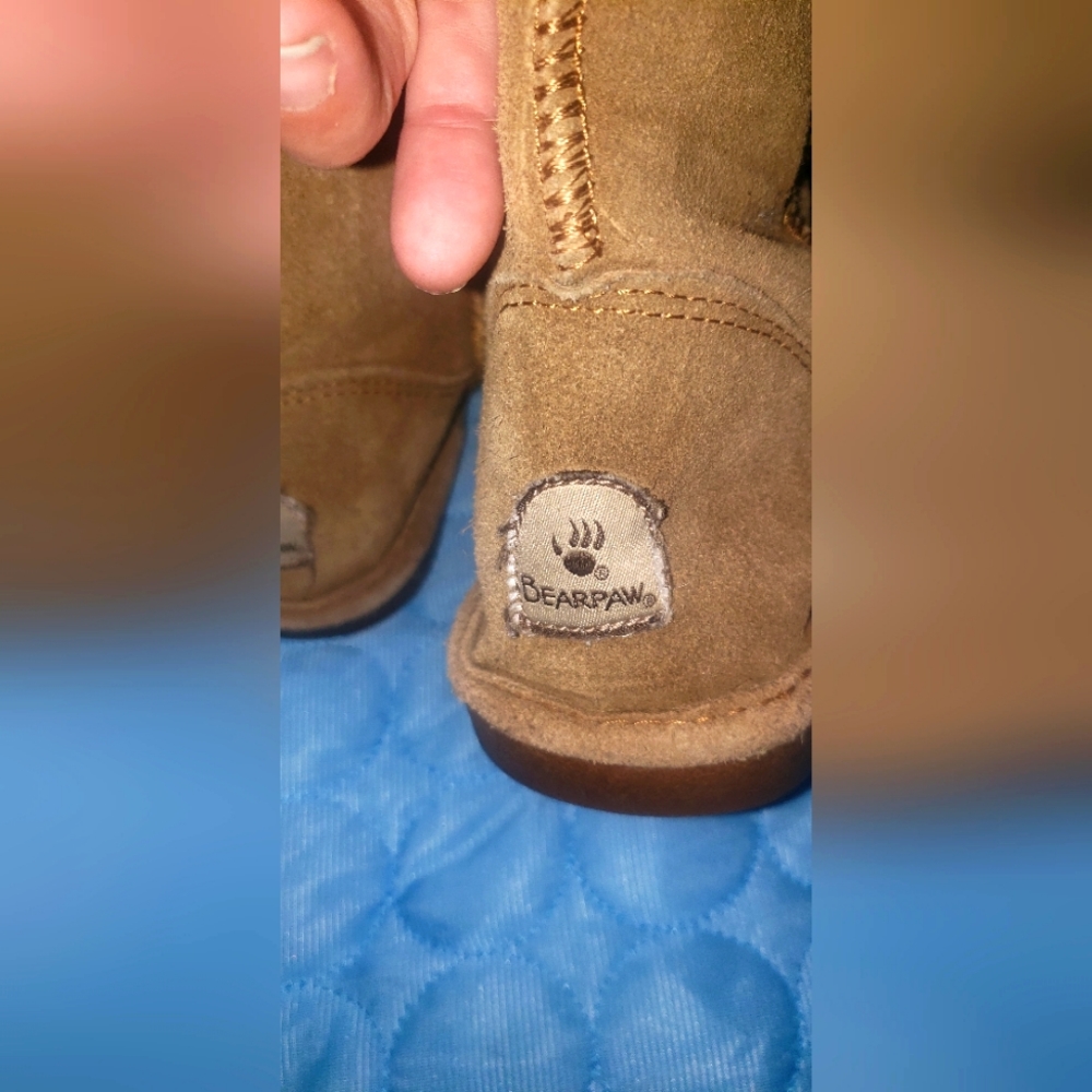 Barefoot UGG boots